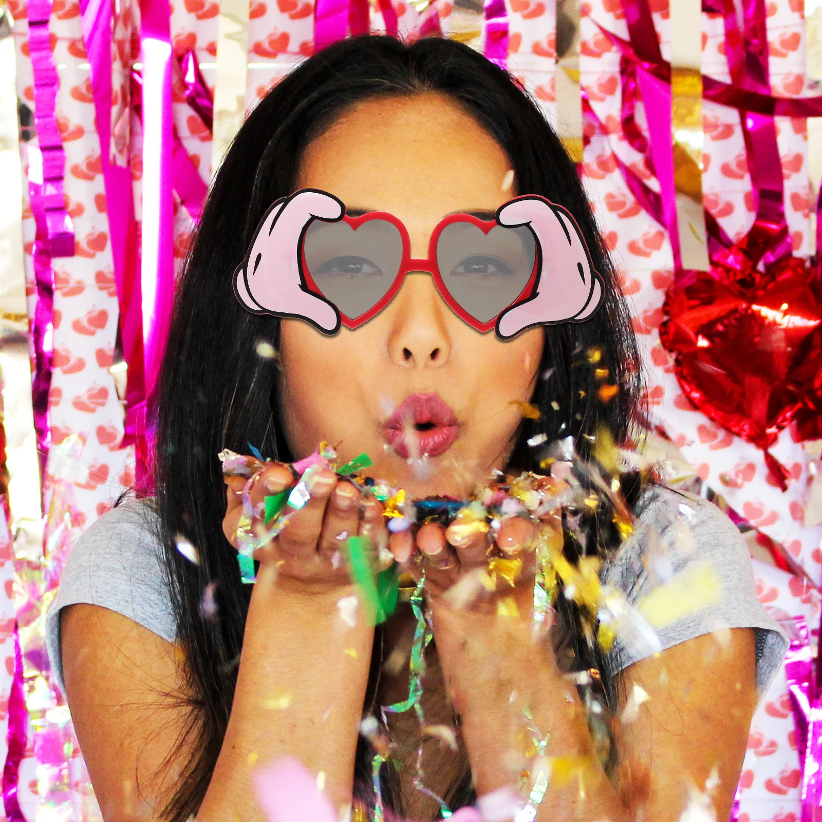 

2pcs Personality Sunglasses Creative Design For Photo Props Holiday Party Beach Birthday Festival Eyewear Fun Decorative Glasses