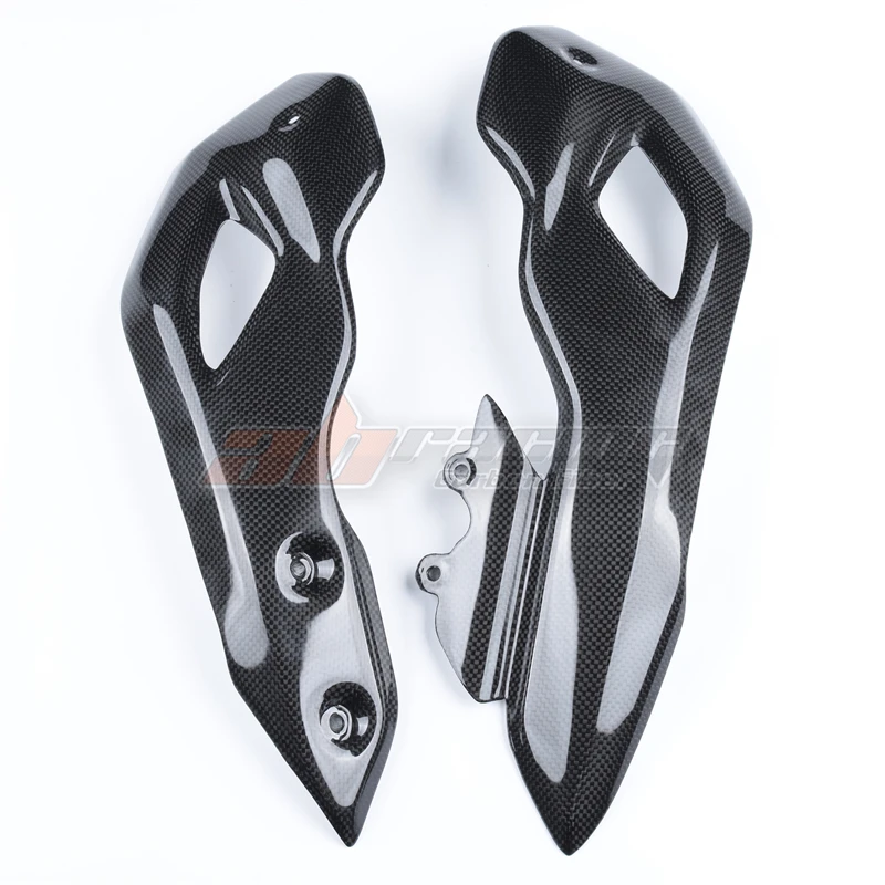 

Теплозащитный экран выхлопной трубы, защитный обтекатель для MV Agusta Brutale 800/800RR/800RC 2014-2016, полностью углеродное волокно, 100%