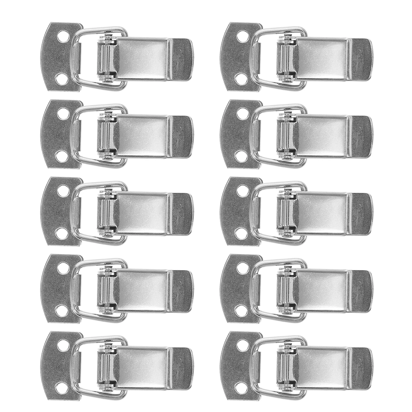 10 Pcs Toolbox Lock Padlock Baby Door Stainless Steel Slide Bolt Locks for Doors