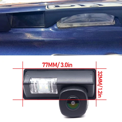 Imagen 2 del producto Cámara de visión trasera para Suzuki Maruti Dzire Swift Dzire 2012 ~ 2018 2019 2021 CCD HD, visión nocturna, cámara de respaldo para estacionamiento inverso