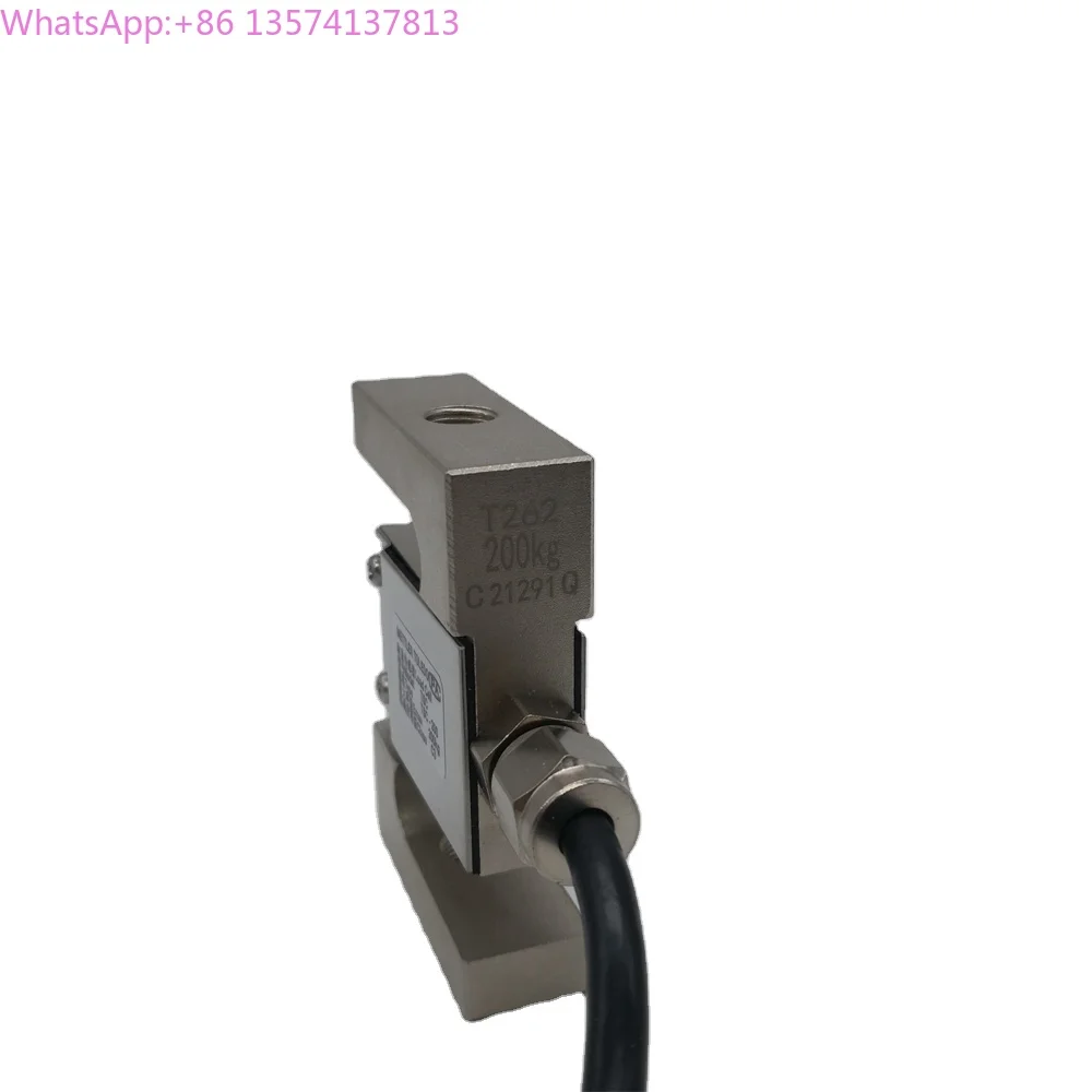 

TSC-200kg Stainless Steel Tension Compression Load Cell Force Sensor 0.05% Accuracy for Industrial Weighing