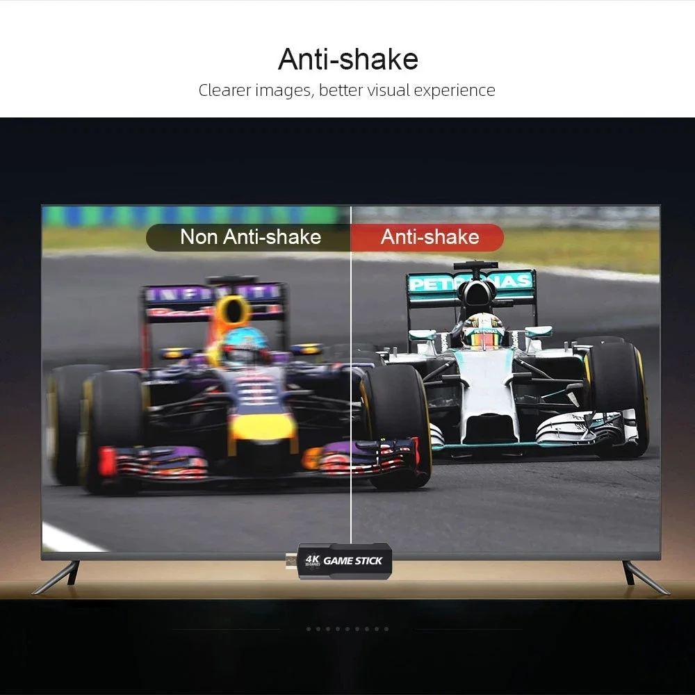 وحدة تحكم لاسلكية GD10 4K HD 128G 40000 ألعاب ريترو وحدة تحكم ألعاب الفيديو مع وحدات تحكم لاسلكية لـ PSP PS1 GBA Bo #3