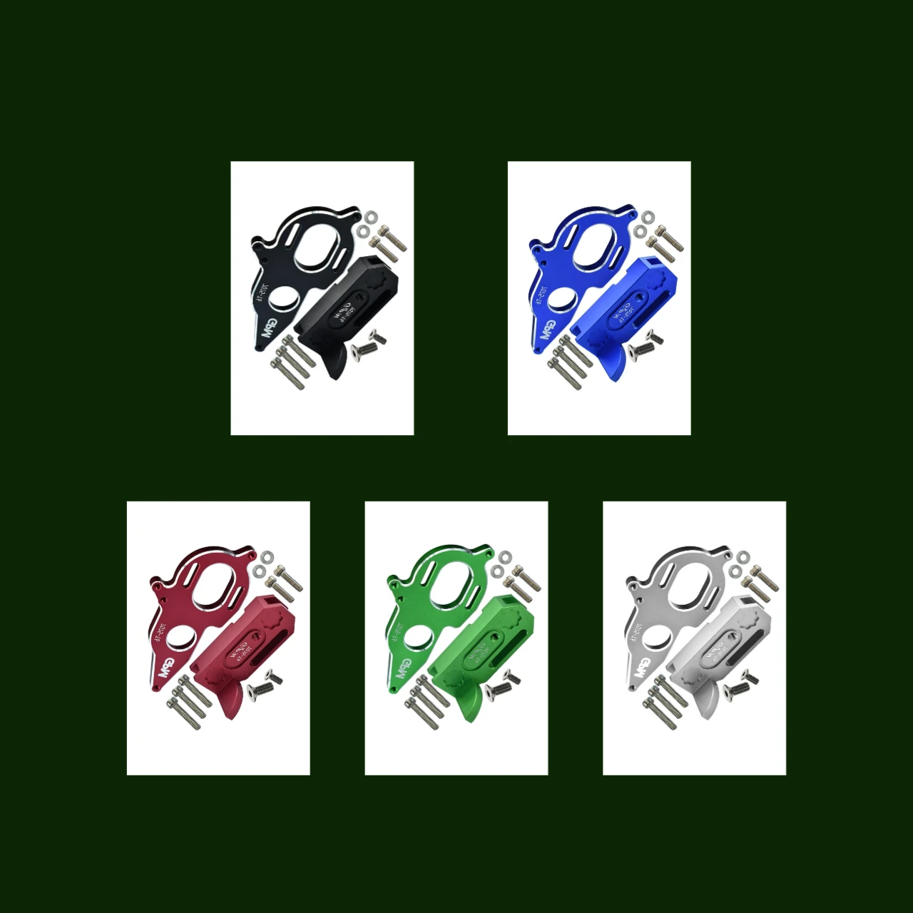 

Алюминий GPM 7075, центральная опора коробки передач и пластина радиатора двигателя, гранит Vorteks Typhon