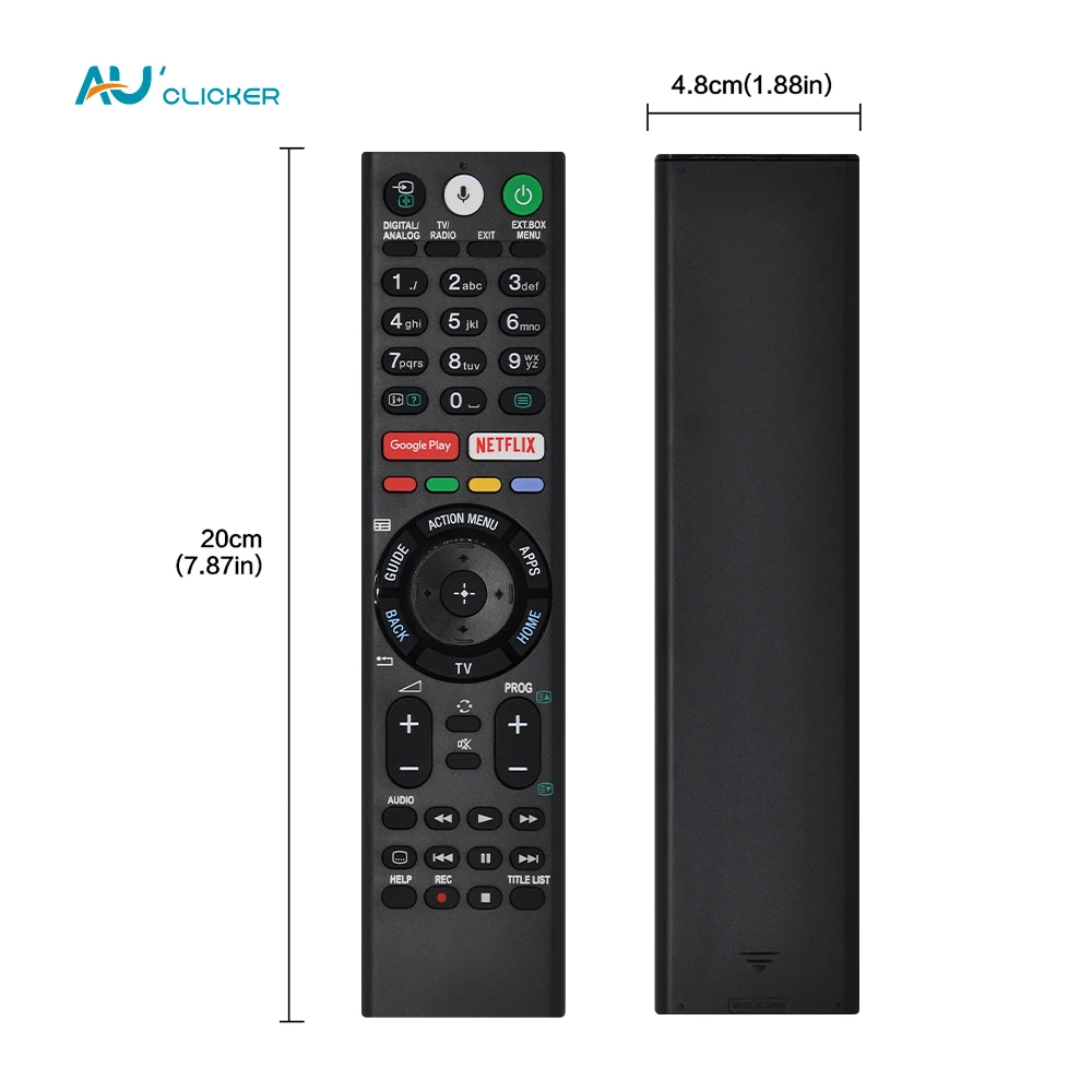 RMF-TX300E RMF-TX310E Voice TV Remote Control Replacement Bravia Series For Sony 4K Ultra HD Smart LED TV RMF-TX310U - view 6