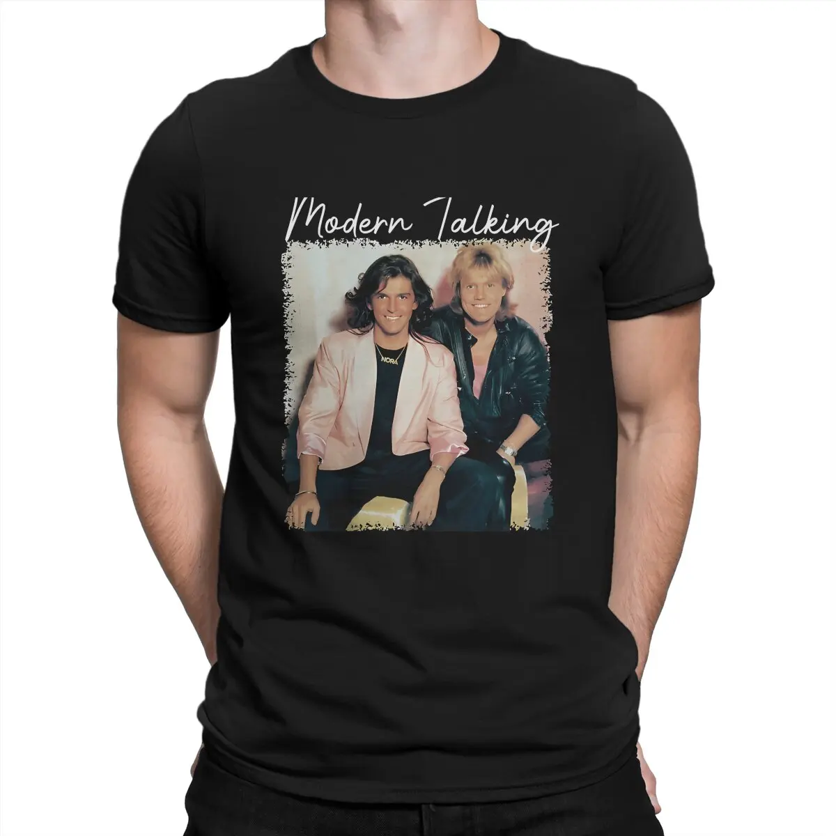 Modern Talking Band Man TShirt Pop Music Distinctive T Shirt Original Sweatshirts Hipster