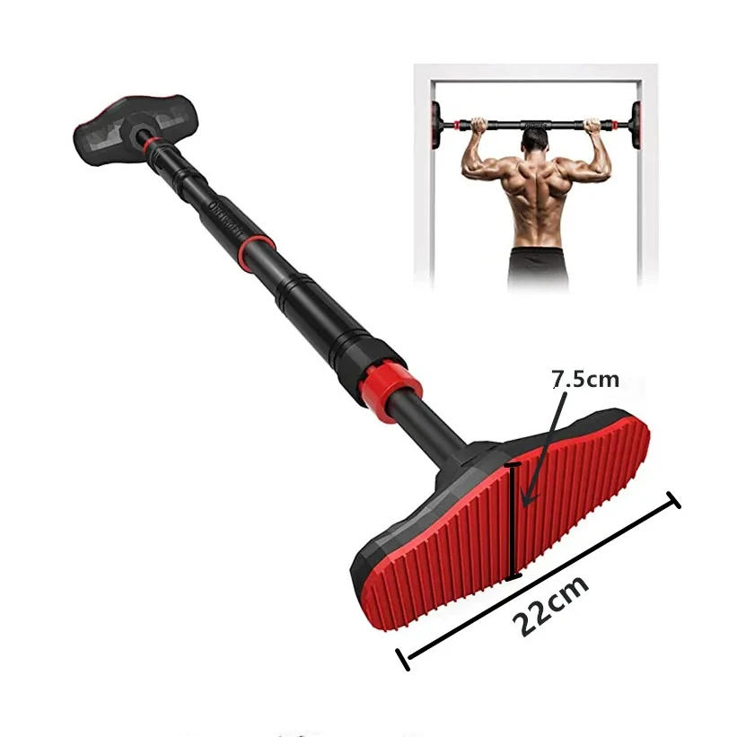 Большой дверной турник, стальные регулируемые тренировочные штанги для домашних спортивных тренировок, подтягивания рук, тренировочная штанга для сидения, оборудование для фитнеса