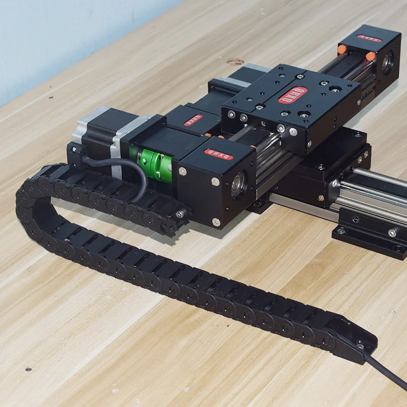 Entrega passo motor unidade sistema de movimento linear correia síncrona xy impressora 3d bancada elétrica