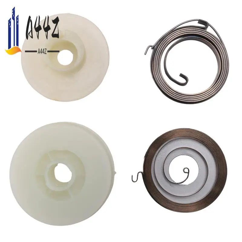 

A44Z-Electric Chainsaw Easy Starter Pulley With 2 Springs Fit Chainsaw For 4500 5200 5800 45Cc 52Cc 58Cc Chainsaw Spare Parts