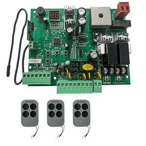 AC 24V PCB Control Board For Electric Gate Swing Gate Auto Gate Door Opener 433.92mhz rolling code Remote Control