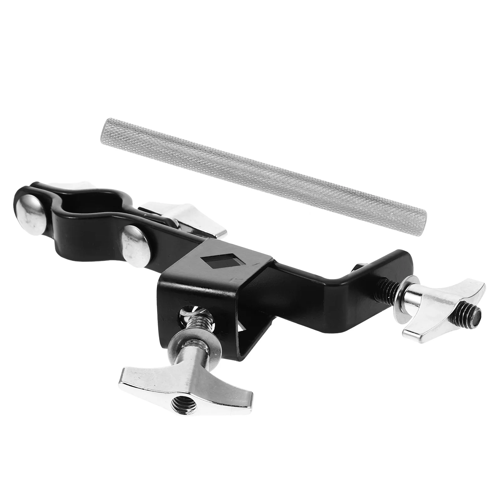 

1pcs Cowbell Bracket For Drum Set Cymbal Brackets Cymbal Extension Pole Zinc Alloy Mounting Clip Music Instrument Accessory
