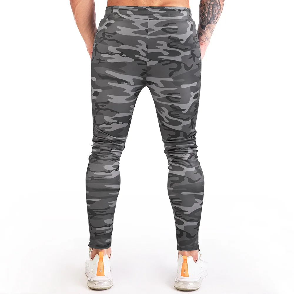 Camouflage Casual Skinny Pants Mens Joggers Sweatpants Fitness Workout Brand Track pants New Autumn Male Fashion Trousers