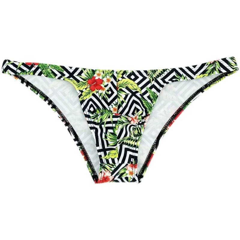 Costume da bagno ultra sexy a metà fianchi da uomo slip da bagno slip a vita bassa micro mini bikini slip uomo mutandine costumi da bagno costume da