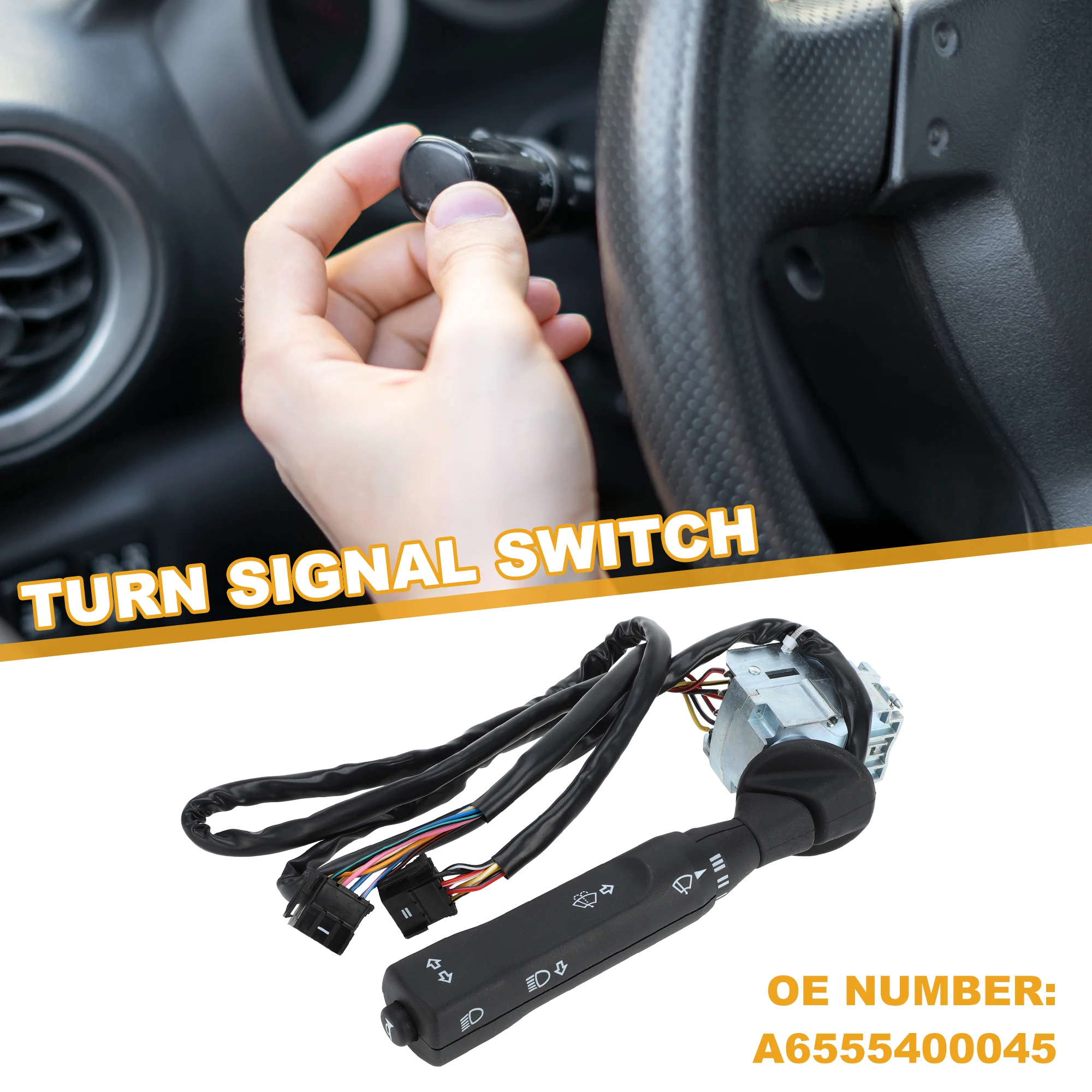 

Рычаг переключателя указателя поворота рулевой колонки X Autohaux No A6555400045 для Mercedes-Benz Mk Sk