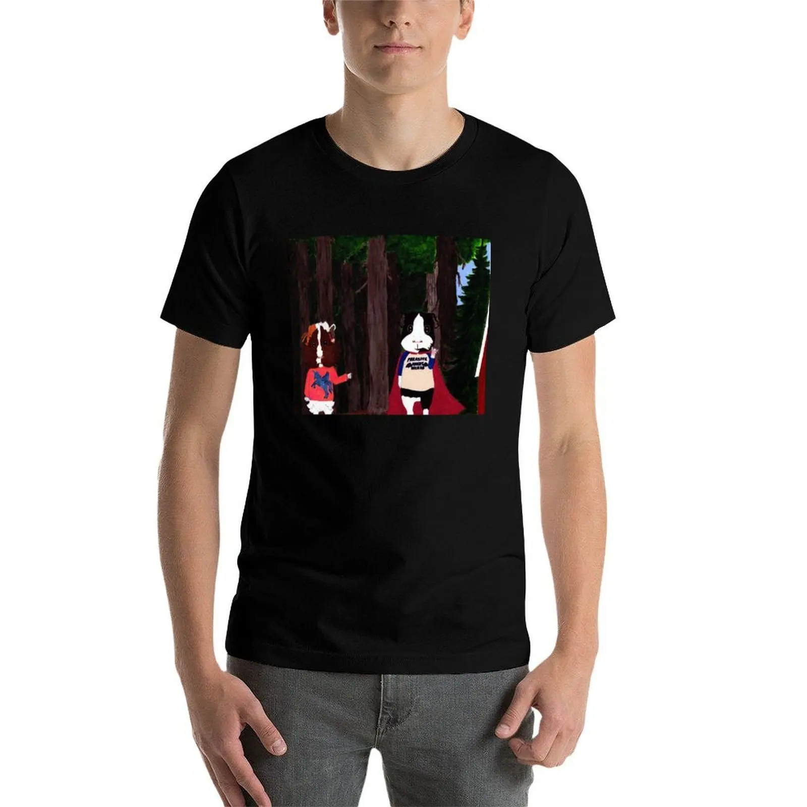 

Guinea Pig Snapshot - Snuffy & Thorfy, Heavy Metal Nerd T-Shirt anime t shirts for man t shirt for man T-Shirt