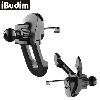 17mm Kugelkopf Auto Air Vent Clip für Auto Telefon Halter Halterung Universal Auto Air Outlet Haken Klemme für Handy GPS Halterungen