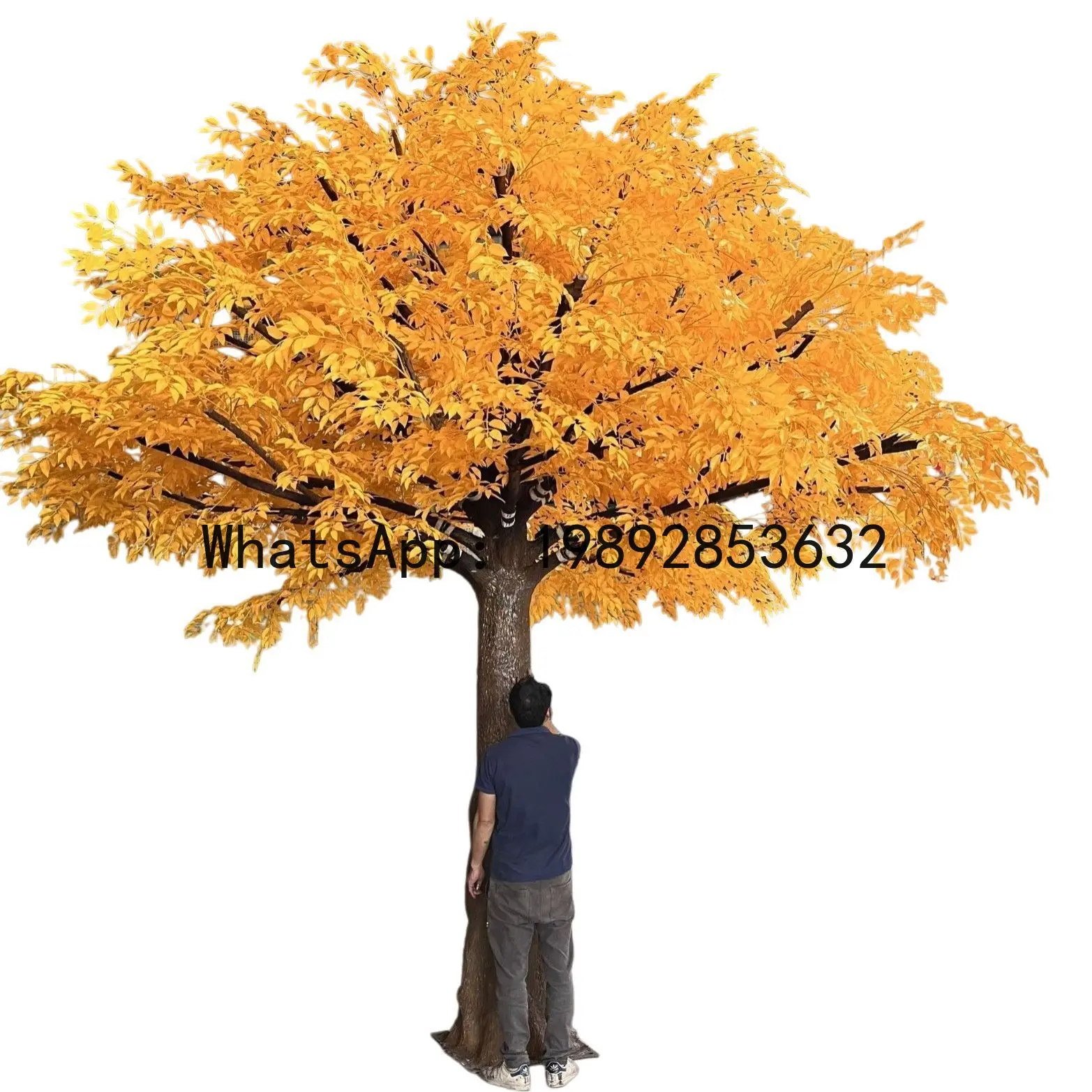 

X-23 artificial banyan tree - realistic faux tree for hotel, restaurant，lifelike fake banyan tree