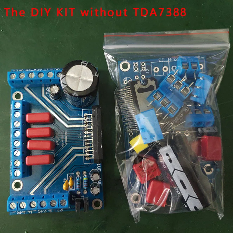 TDA7388 Four-channel 4X41W PCB Empty Board/parts Without 7388/finished Product Compatible with 7850