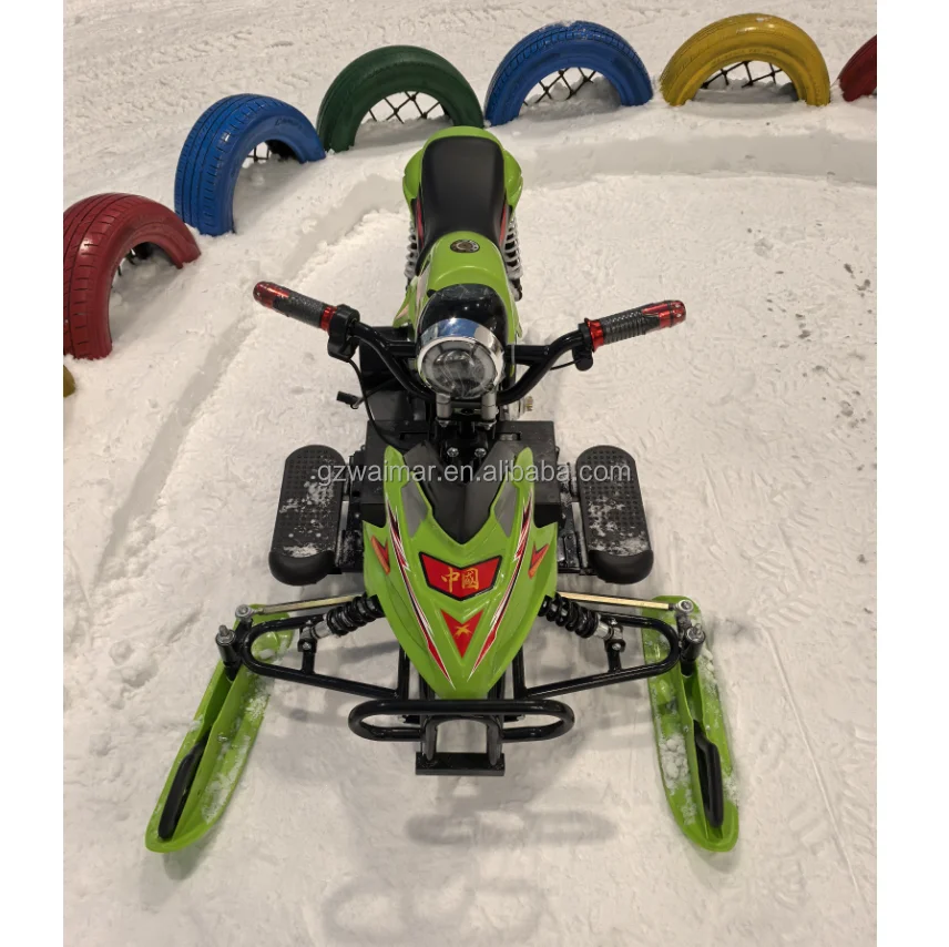 Snowmobile for Adults, Mini Kids Snow Mobile, Chinese Winter Vehicle for Snow Riding Outdoor Recreation Family Fun