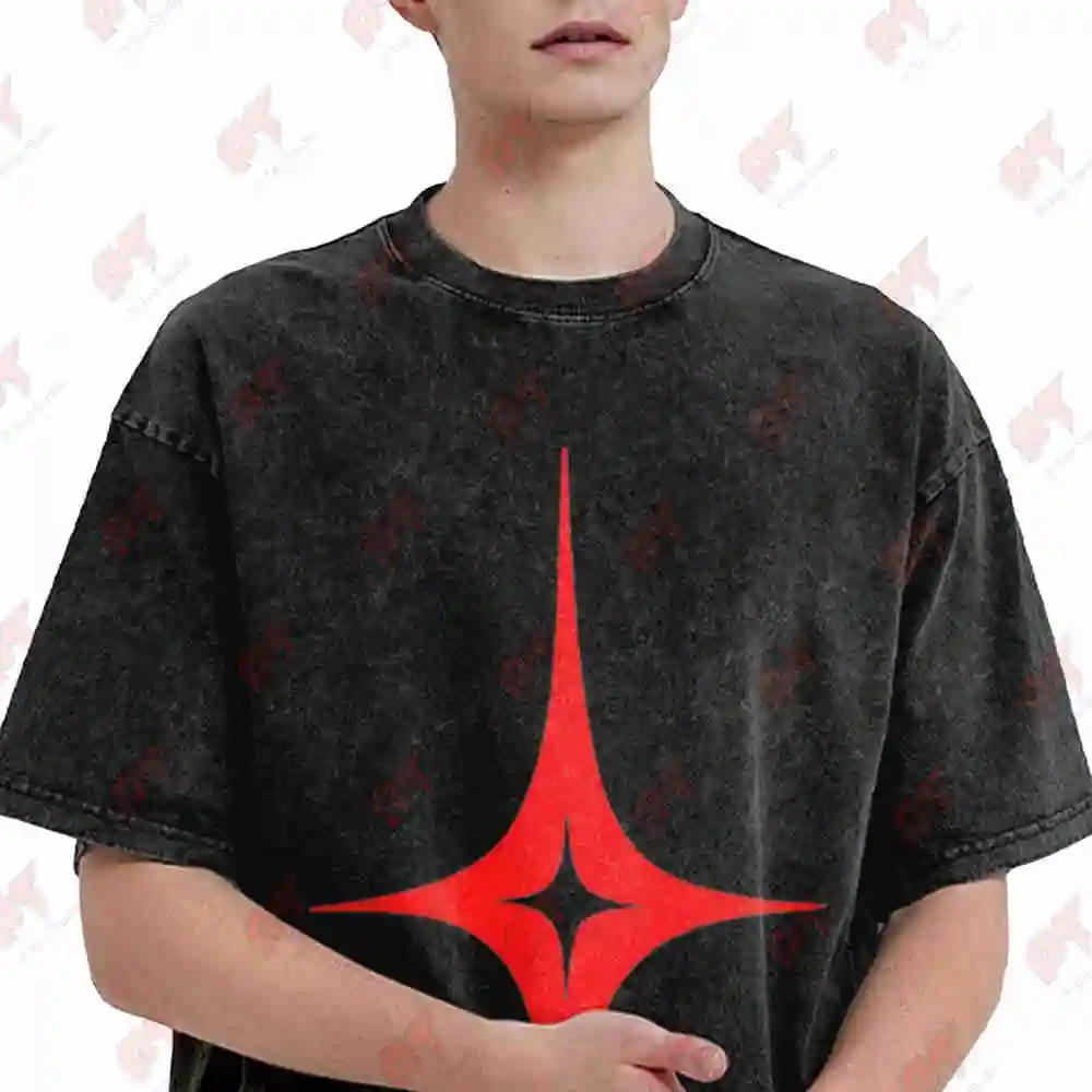 Caparezza Cover Orbit Album Vintage Washed Tee Pure Cotton T-Shirt
