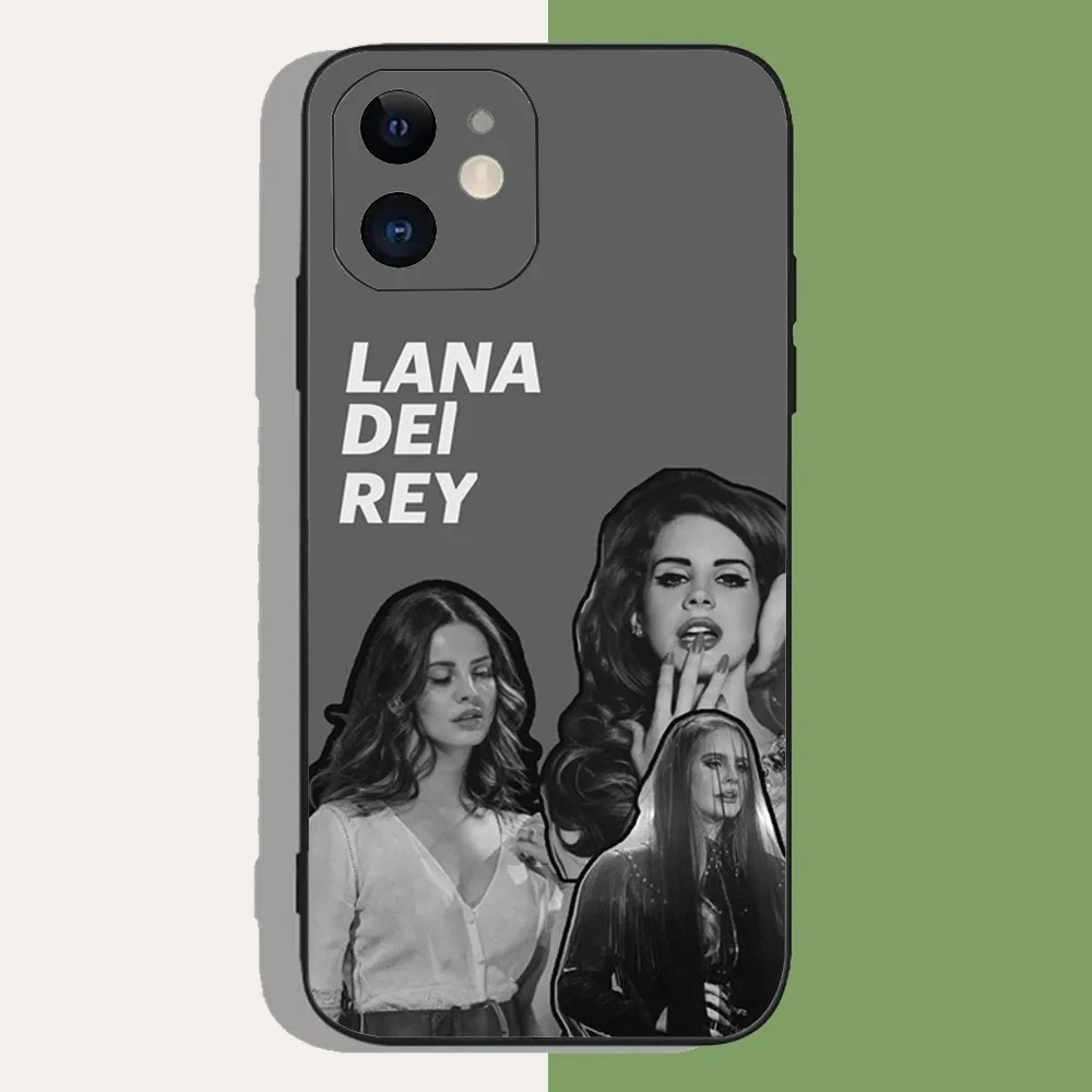 L-Lana Del Rey Singer Phone Case For Iphone 15 11 13 14 Pro Max 7 8 Plus X Xr Xs Max Se2020 12mini Cover Case