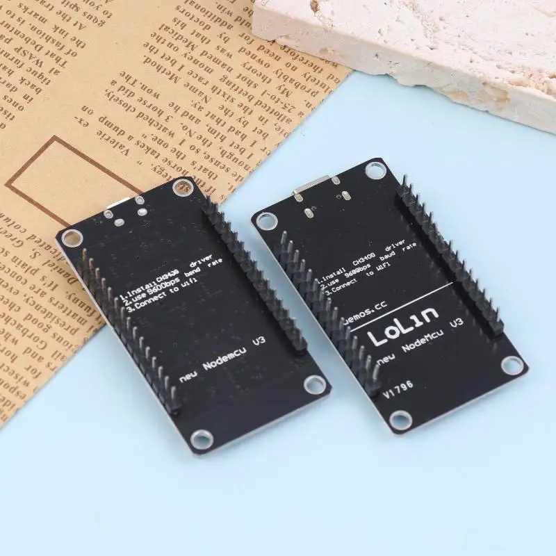 V2.1 ESP8266 ESP-12F WIFI Development Board Micro USB- CH340 Blackboard With FLASH Button And RST Button