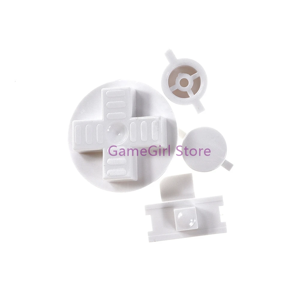 2sets Multi-Color Plastic Buttons for Gameboy Classic GB Game Console A B Buttons D-pad Key Repair Replacement Accessories