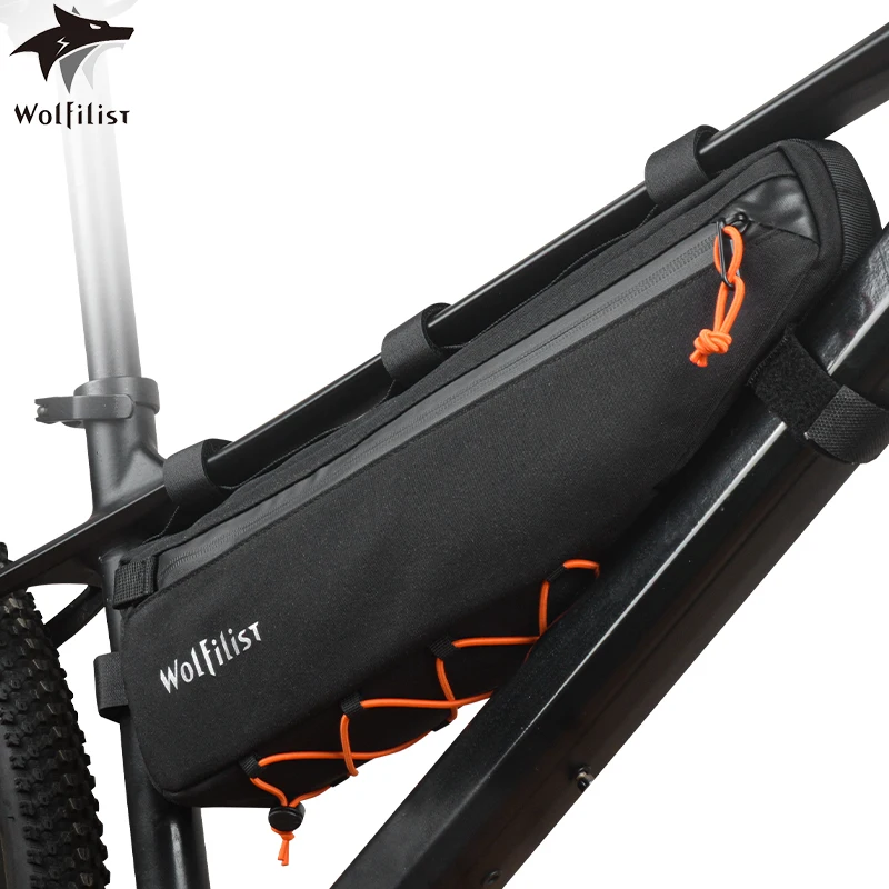 

Bike Frame Bag Bike Triangle Bag - Bike Top Tube Bag Bicycle Accessories, for Road/Mountain/Commuter Bicycle