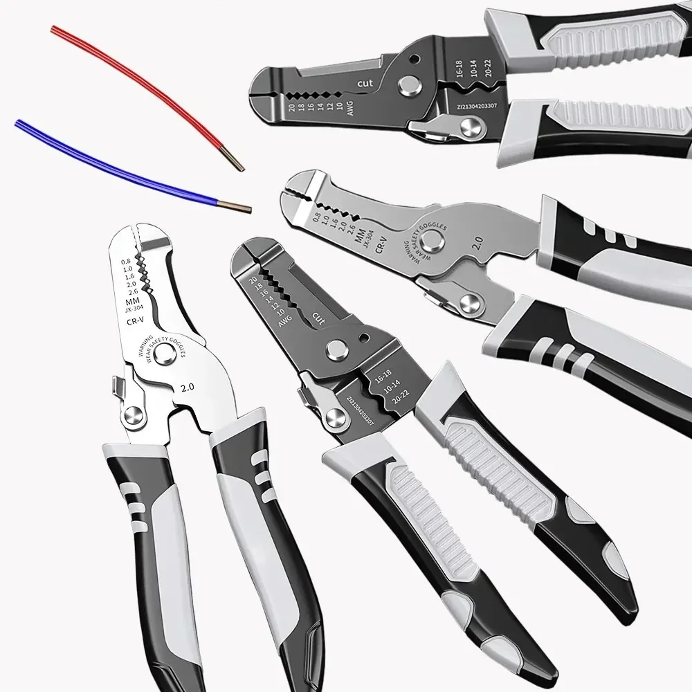 Multifunctional Wire Stripping Pliers Special Tools Pulling Electrician Wire Cutting Pliers Small Copper Pipe Crimping Pliers