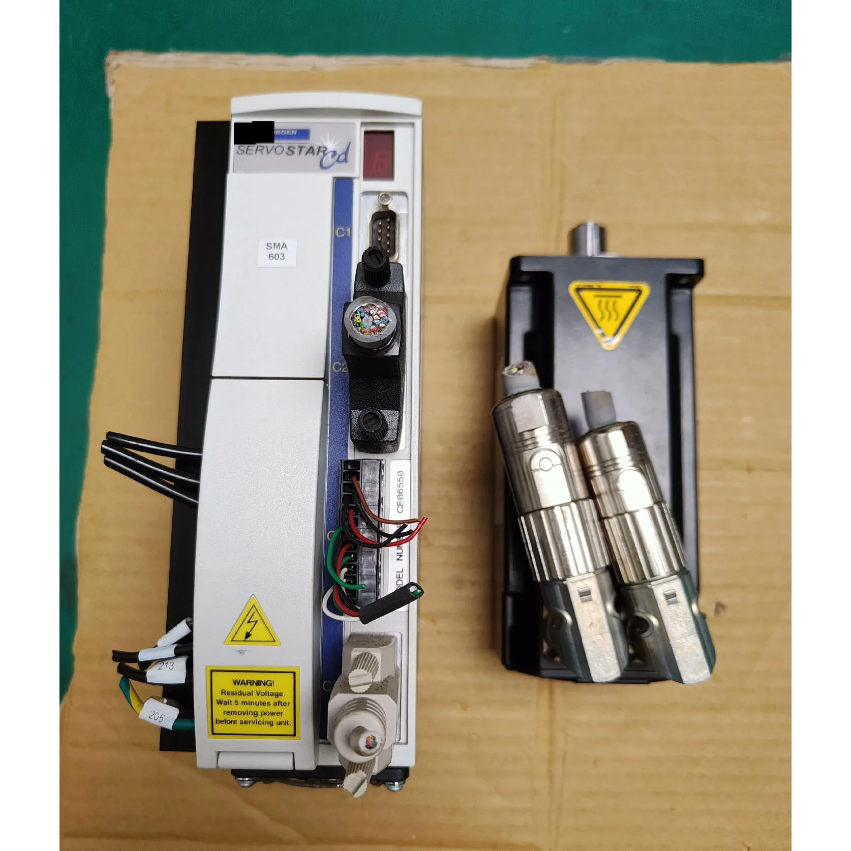 

CE06550 6A Servo Drive with Servo Motor AKM43G-EKCN2-01 1.44KW