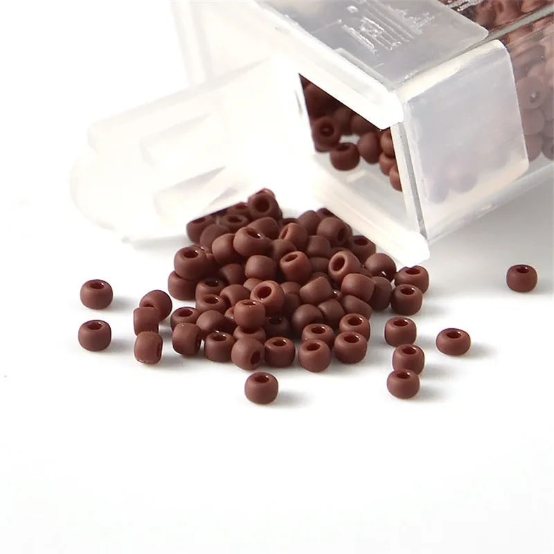 1000pcs 11/0 TOHO Round Beads Matte Color 10g Japan Glass Seed Bead for Bracelet Jewelry Making Needlework Handcraft DIY