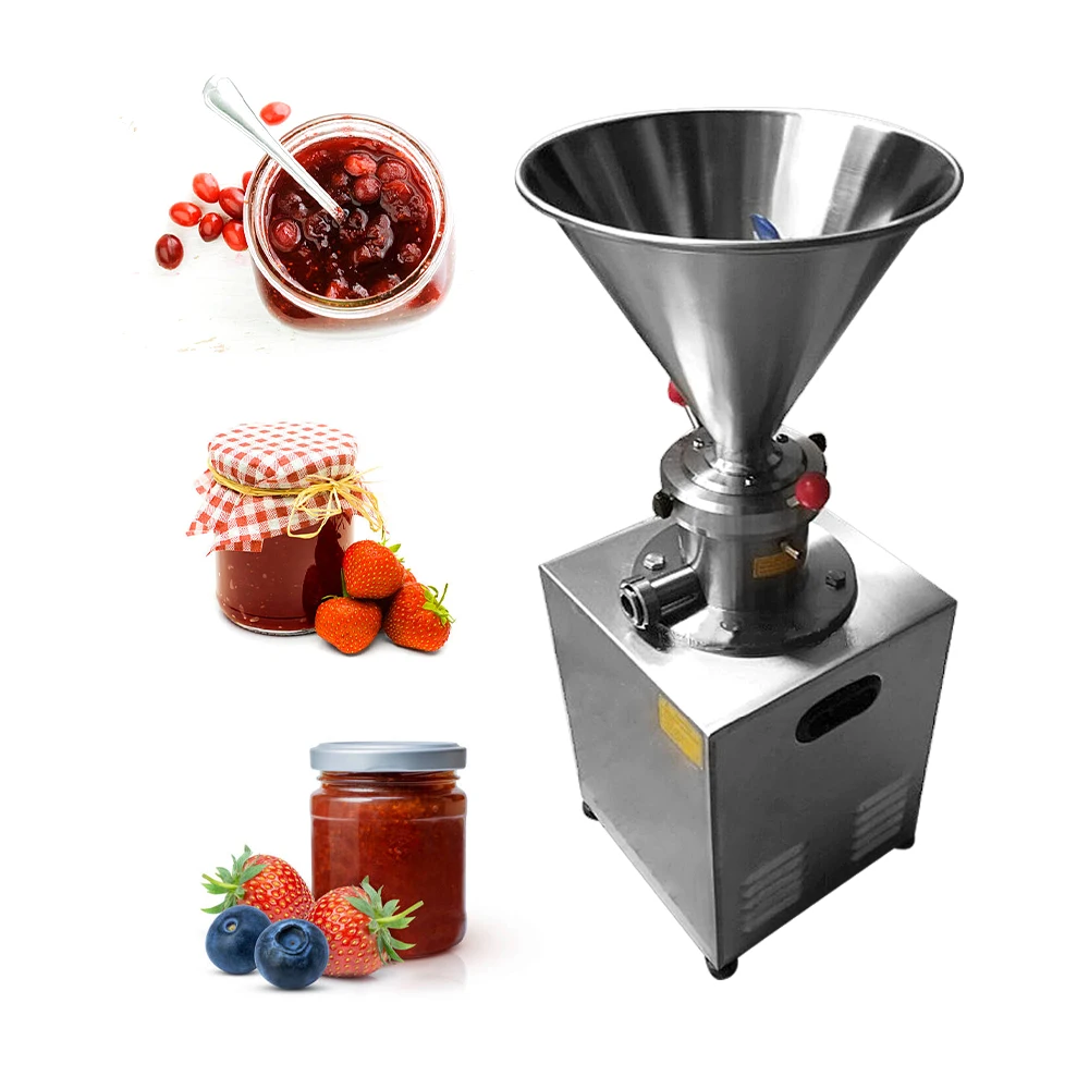 

500Kg/H Automatic Industrial Small Scale Groundnut Paste Grinding Processing Peanut Butter Making Machine Colloid Mill Machine