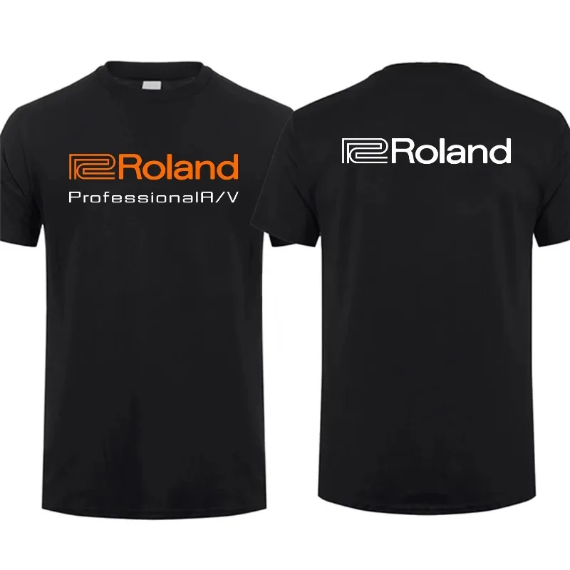 Men's T-shirt Stunning T-shirt Casual Roland Synthesizer Logo Retro Music, Mother's Day Gift Suitable for All Seasons