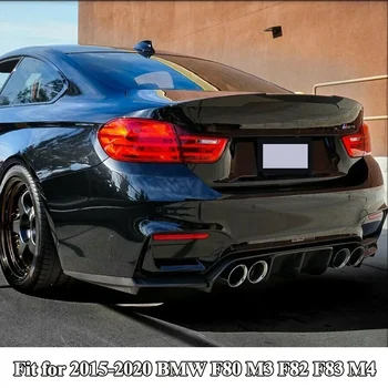 MagicKit PSM 스타일 후면 디퓨저 립 글로시 블랙, BMW F80 M3 F82 M4 2015-2020 용, 3 피스 