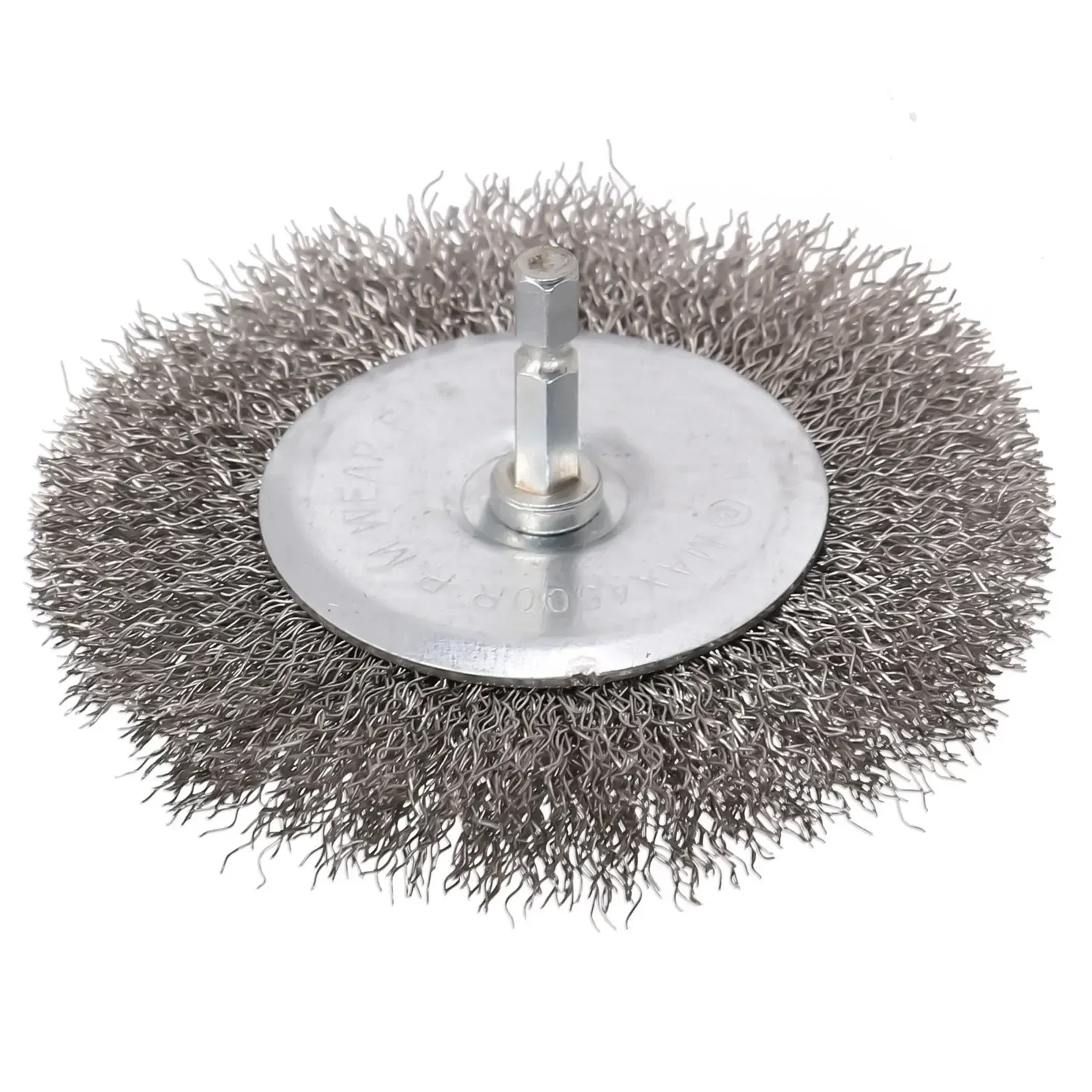 100mm Wire Wheel Brush Hexagonal Shank 0.3mm Steel Wire Brush For Drill Wire Brushes For Cleaning Rust Abrasive Wheels Tool