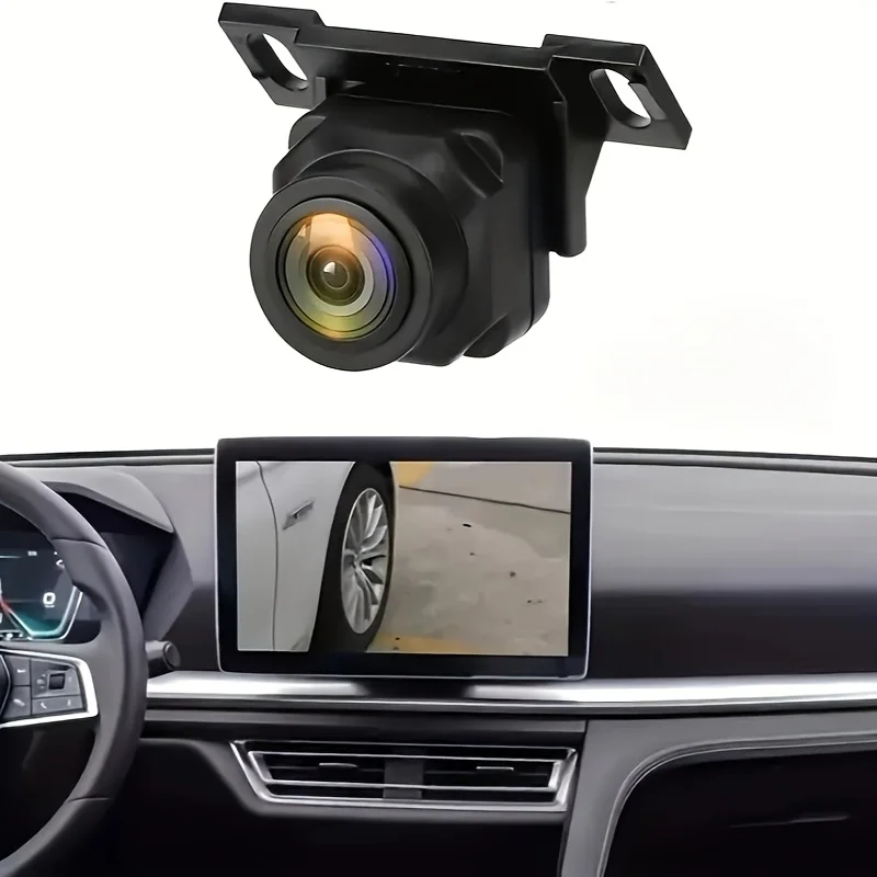4.3-Inch Backup Rear View Camera for with Night Vision And Seat Belt, Car Safety Mirror Camera Monitor with Wide Angle