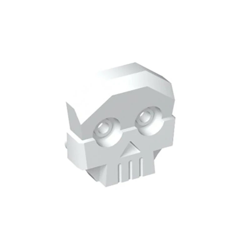 1Pcs MOC Parts 47990 Skull 1 x 4 x 3 Relief with Two Pins Compatible Bricks DIY Assmble Building Blocks Particle Kid Toy Gift