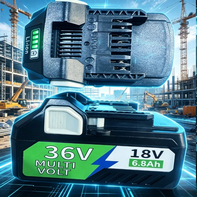 

For HiKOKI Hitachi Metabo HPT MultiVolt 18V/36V 6.0Ah Lithium Battery , Replacement BSL36B18 High Capacity Cordless Tool Battery