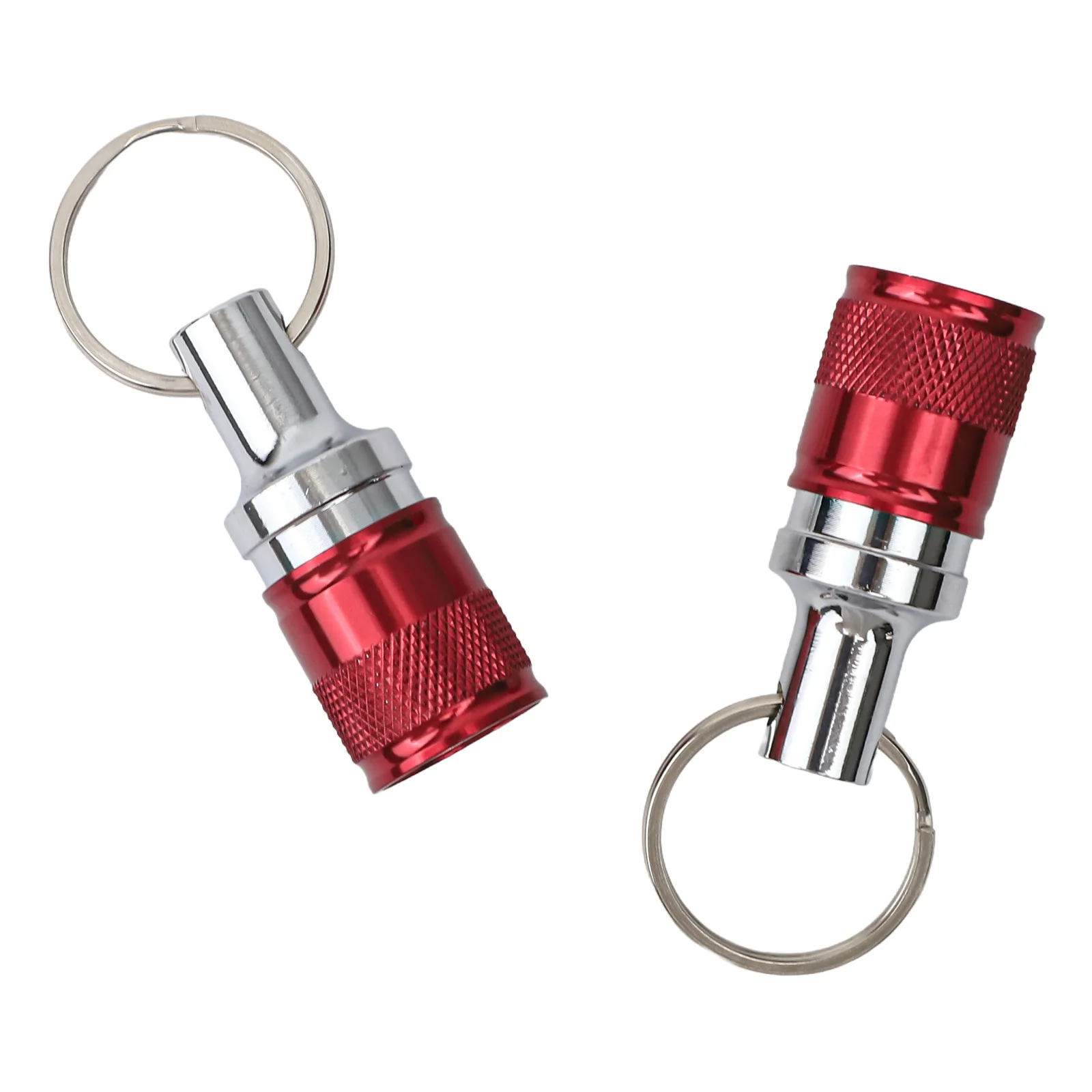 2pcs Screwdriver Bits Holder Extension Bar Drill Storage Keychain For Electric/hand-held Drivers Bits Replacement Accessories