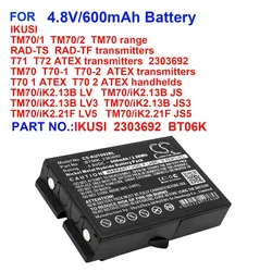 Cameron Sino Battery For IKUSI 2303692 BT06K RAD-TST70 TM70/1 TM70/2 RAD-TS RAD-TF transmitters T71 T72 ATEX transmitters