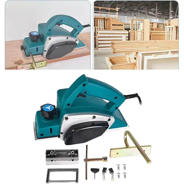 High Quality Wood Working Tools Efficient Wood Planers Durable Portable Electric Planer with Parts