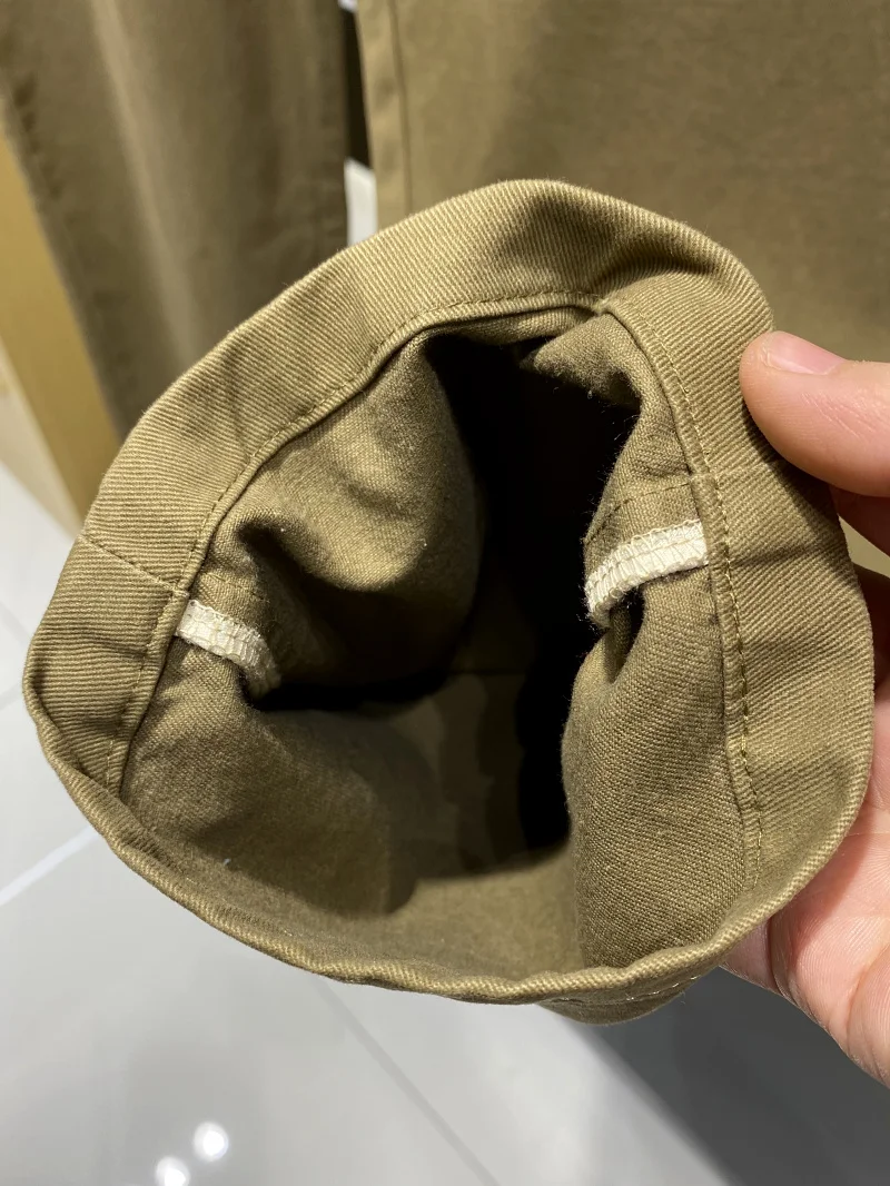 

Waed Pure Color Cotton Straight Leg Men's Casual Pants Autumn Winter New Arrival Simple Design Comfortable Breathable Loose...