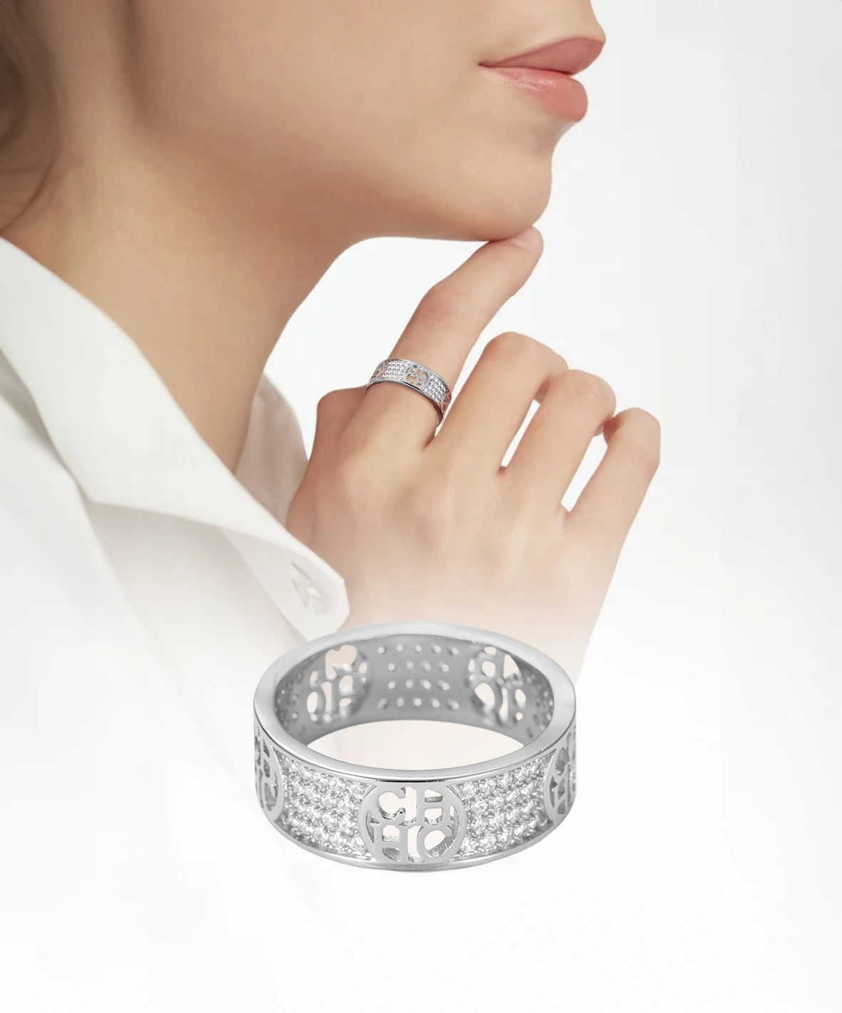 

CILMI HARVILL Silver gold Color Ring for Women Fashion Creative Geometric Party Temperament Jewelry Gift for Christmas