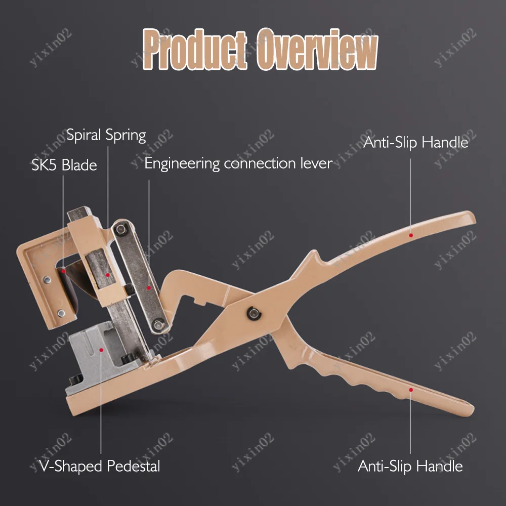 Multi-Function Garden Grafting Tool Pruner Shear for Fruit Tree Seedling Grafting