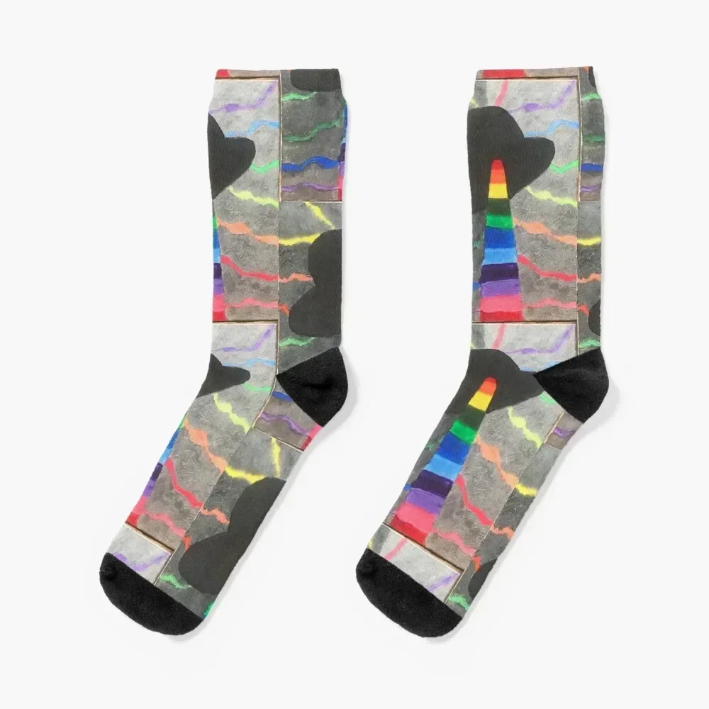 

World of Rainbows Socks sheer luxury loose anti-slip Socks For Women Men's