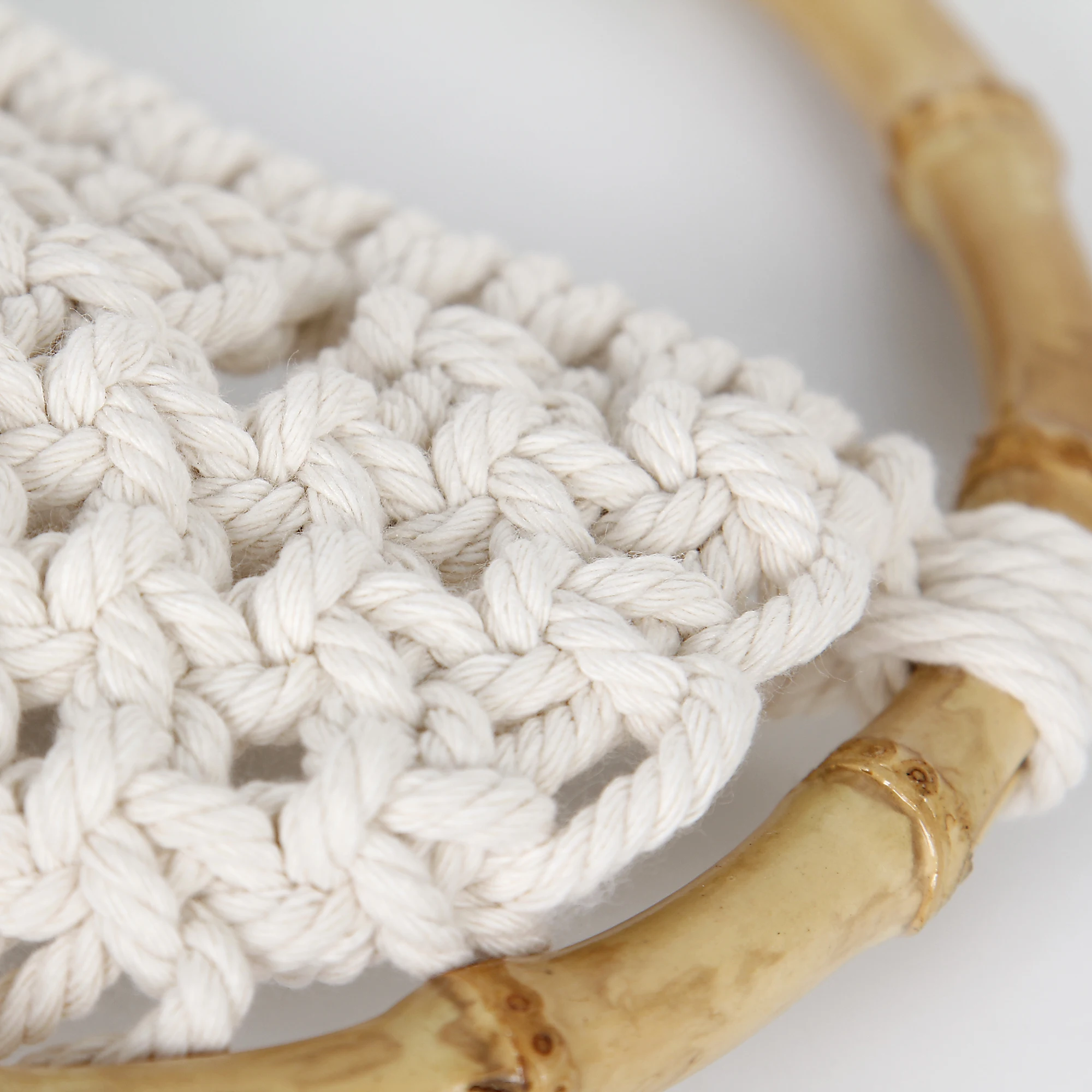 Macrame Wall Hanging Nordic Ins Door Wall Decoration Home Background Round Wall Tapestry Woven Flower Pot Dorm Room Decor