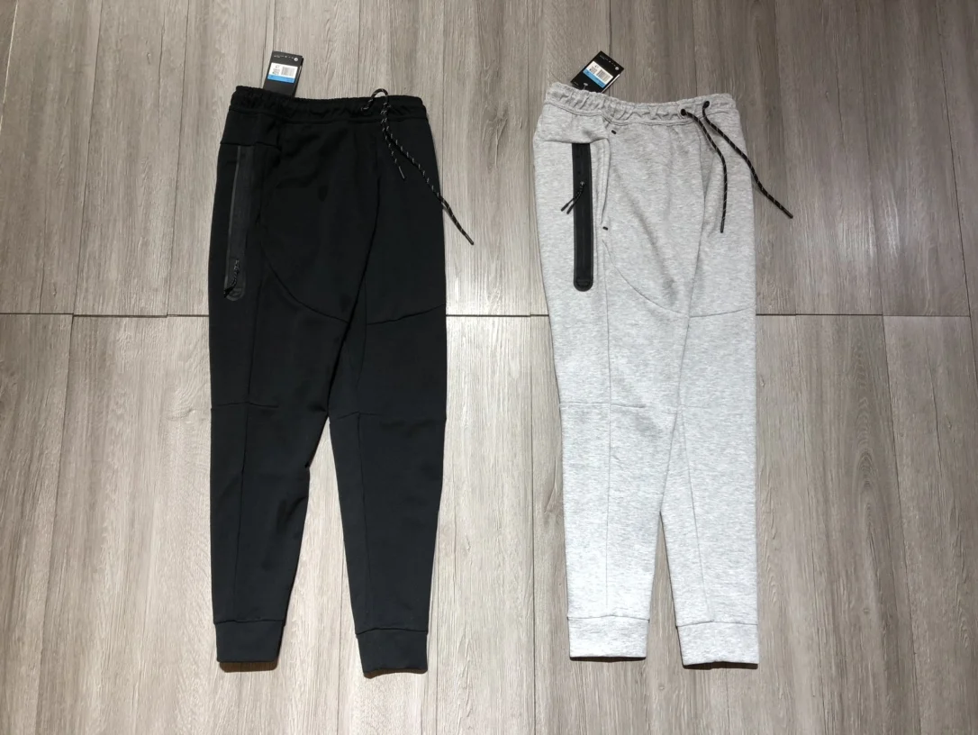 Men's Knitted Casual Running Trousers Long Sports Pants Breathable Moisture Wicking Compression Training Pants Spring 2024