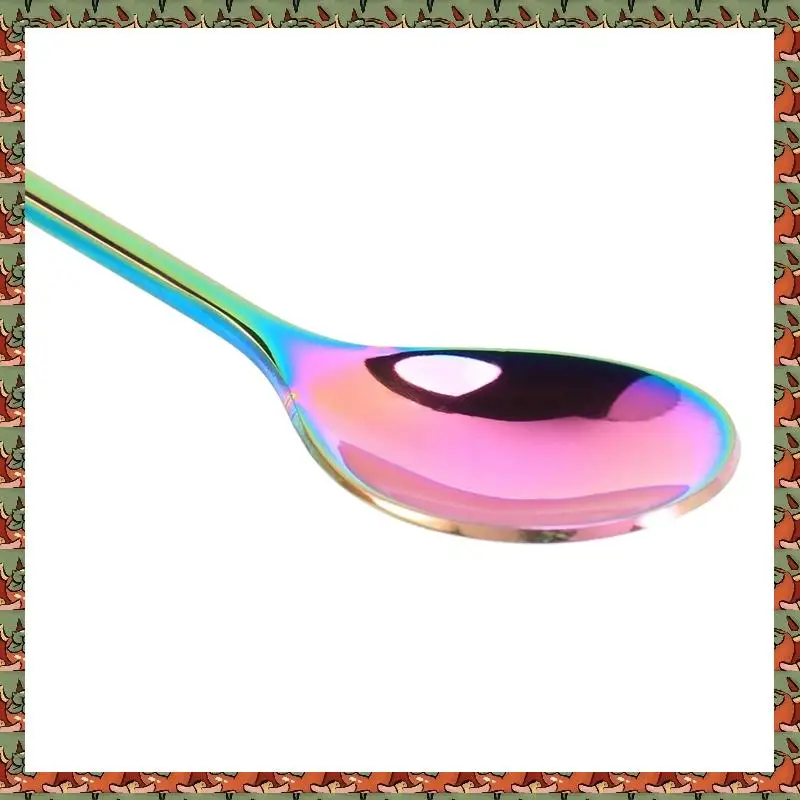 ABLQ Music Note Spoons 12-Pack Creative Cute Teaspoons 18/10 Stainless Steel Staff Musical Notation Shaped Coffee Spoons