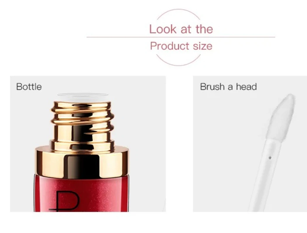 푸다이어 립스틱 글리터 립 글로스 다이아몬드 쉬머 안료 메탈릭 글로시 립 글로스 매트 투 스파클링 립 틴트 리퀴드 립스틱