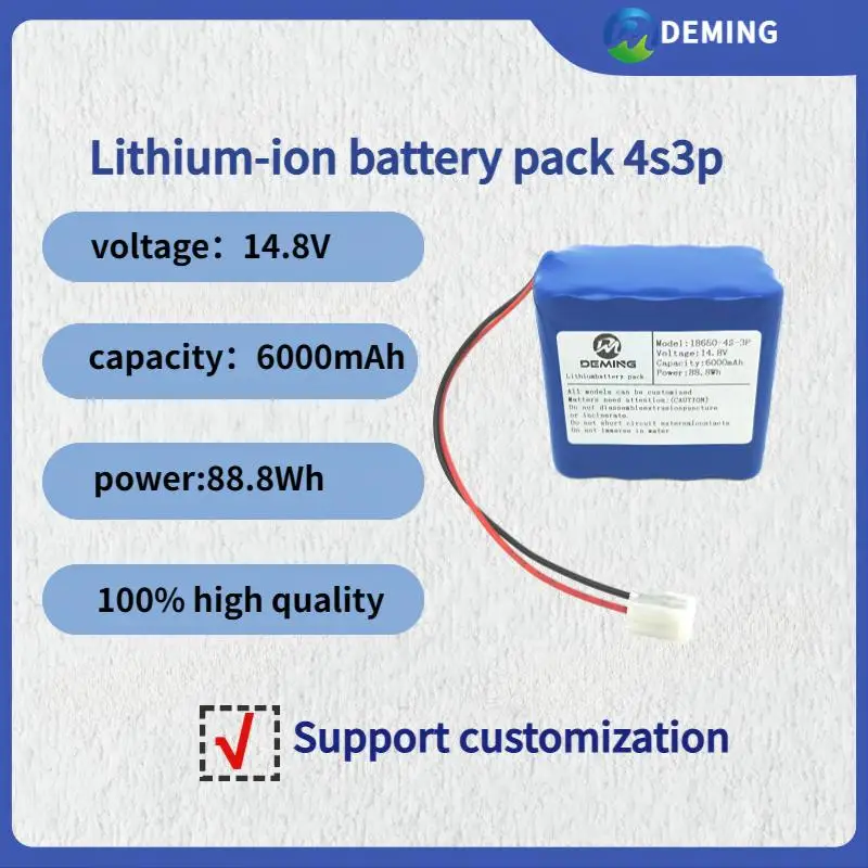 

Factory Customized Battery Pack 4S3P Own Brand Cell Lowest Cost Order Free Design Scheme According to Requirements