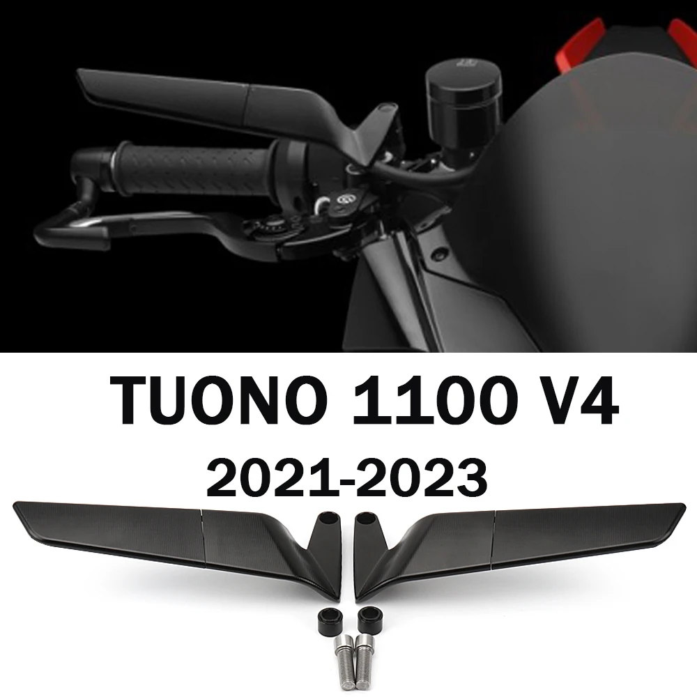 Tuono 1100 V4 Accessories 2021-2023 Motorcycle for Aprilia TuonoV4 Factory CNC Aluminum Adjustable Rotating Rearview Mirror